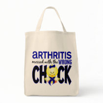 Arthritis Messed With The Wrong Chick Bag