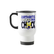 Arthritis Messed With The Wrong Chick Coffee Mug