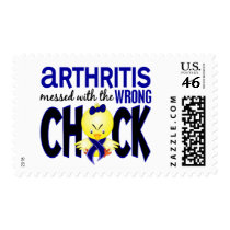 Arthritis Messed With The Wrong Chick Postage Stamp