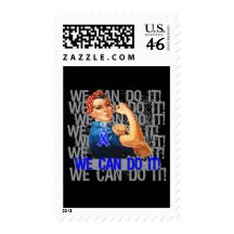 Arthritis Rosie WE CAN DO IT Postage Stamp