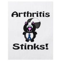 Arthritis Stinks Skunk Awareness Design Flyer