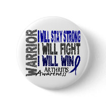 Arthritis Warrior Pin