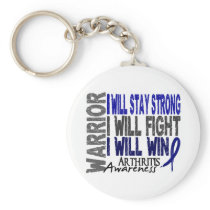 Arthritis Warrior Keychain
