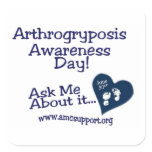 Arthrogryposis Awareness Day Sticker stickers
