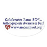 Arthrogryposis Awareness Day Sticker