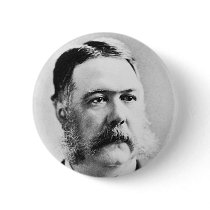 Arthur ~ Chester Alan / President of United States Pinback Buttons