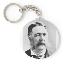 Arthur ~ Chester Alan / President of United States Keychain