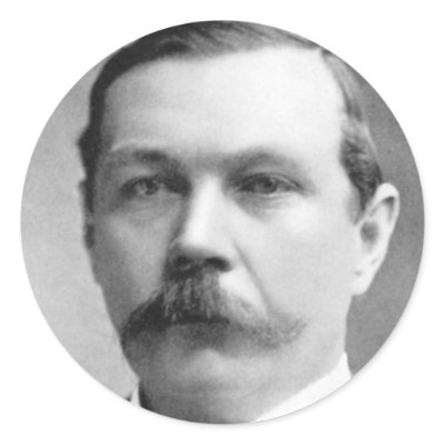 Arthur Conan Doyle Photo Stickers by alternateworlds