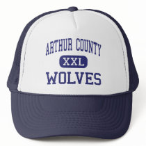 Arthur County - Wolves - High - Arthur Nebraska hats