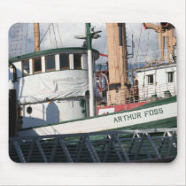 Arthur Foss Tug mousepads by anthonyjonhicks Arthur Foss Tug mousepads