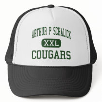 Arthur P Schalick - Cougars - High - Pittsgrove hats