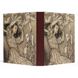 Arthur Rackham Alice In Wonderland 3 Ring Binder