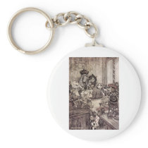 Arthur Rackham Alice In Wonderland Key Chain