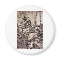 Arthur Rackham Alice In Wonderland Fridge Magnet