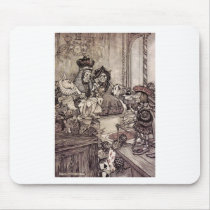 Arthur Rackham Alice In Wonderland Mousepads