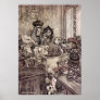 Arthur Rackham Alice In Wonderland Poster