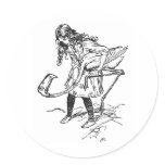 Arthur Rackham Alice In Wonderland Stickers