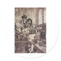 Arthur Rackham Alice In Wonderland Sticker