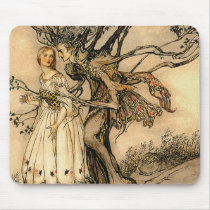 Arthur Rackham - Old Woman in the Wood mousepads by Aquavel Arthur Rackham - Old Woman in the Wood mousepads