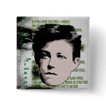 Arthur Rimbaud Button