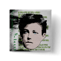 Arthur Rimbaud Button