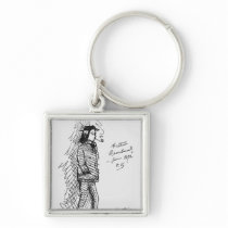 Arthur Rimbaud  June 1872 Key Chains
