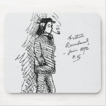 Arthur Rimbaud  June 1872 Mousepad
