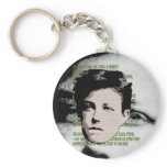 Arthur Rimbaud Keychain