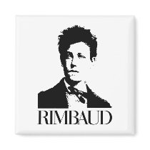 Arthur Rimbaud magnets by words_plus_paper Arthur Rimbaud magnets