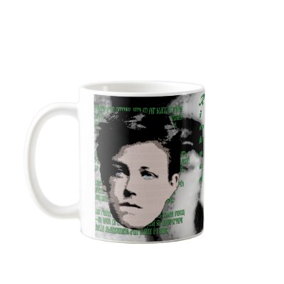 Arthur Rimbaud Mug by Dynomoose