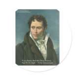 Arthur Schopenhauer "Nations Ridicule" Quote Gifts Sticker