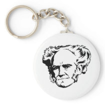 Arthur Schopenhauer Portrait Key Chains