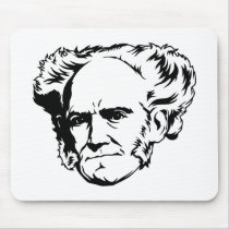 Arthur Schopenhauer Portrait Mouse Pad