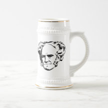 Arthur Schopenhauer Portrait Mugs