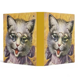 Arthur Thiele - Female Cat with Glasses binder