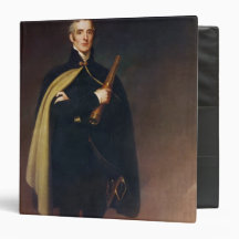 Arthur Wellesley  Duke of Wellington Vinyl Binders