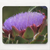 Artichoke in Bloom mousepads