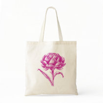 Artichoke Tote bags