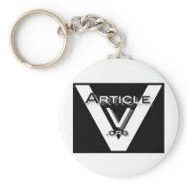 ArticleV.org's Bring POWER back the PEOPLE Keychains