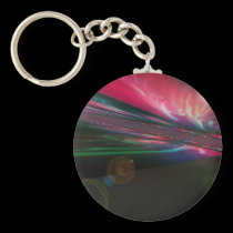 "Articulate Timing" Round Keychain keychains