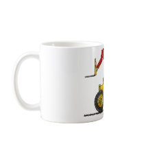 Articulating Boom Lift Construction Mugs by art1st Articulating Boom Lift Construction Mugs