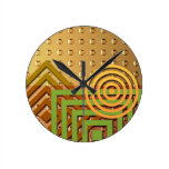 Artifact Retro Design Round Clock