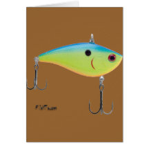 Artificial Fish Baits by FishTs Greeting Cards