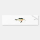 Artificial fish with hooks.jpg bumper sticker