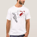 artificial heart transplant white t-shirts by Cleric artificial heart transplant white t-shirts