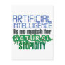 Artificial Intelligence Is No Match For Natural St Postcards