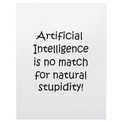 Artificial Intelligence Custom Letterhead by FunnyStuffStore
