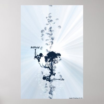 Artificial Life Print by RealityForge