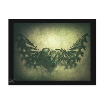 'artificial post cards by JV_DarkDesigns
