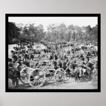 Artillery Battery M Fair Oaks, VA 1862 Print